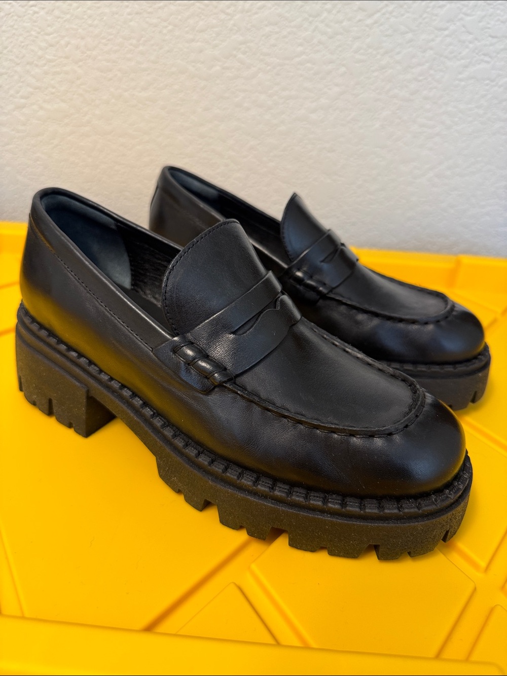Free People Collection Lyra Lug Sole Loafer NWOT